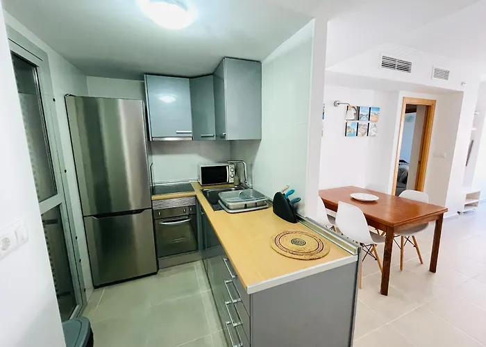 Apartamento En Primera Linea Con Vistas A La Playa Ensenada Del Esparto Del Residencial Vina Del Mar Lejlighed