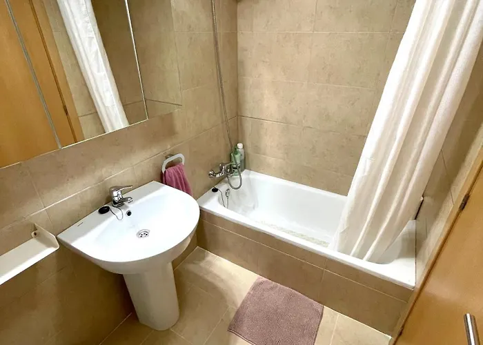 Apartamento En Primera Linea Con Vistas A La Playa Ensenada Del Esparto Del Residencial Vina Del Mar Lejlighed La Manga