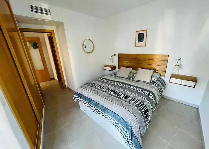 Apartamento En Primera Linea Con Vistas A La Playa Ensenada Del Esparto Del Residencial Vina Del Mar